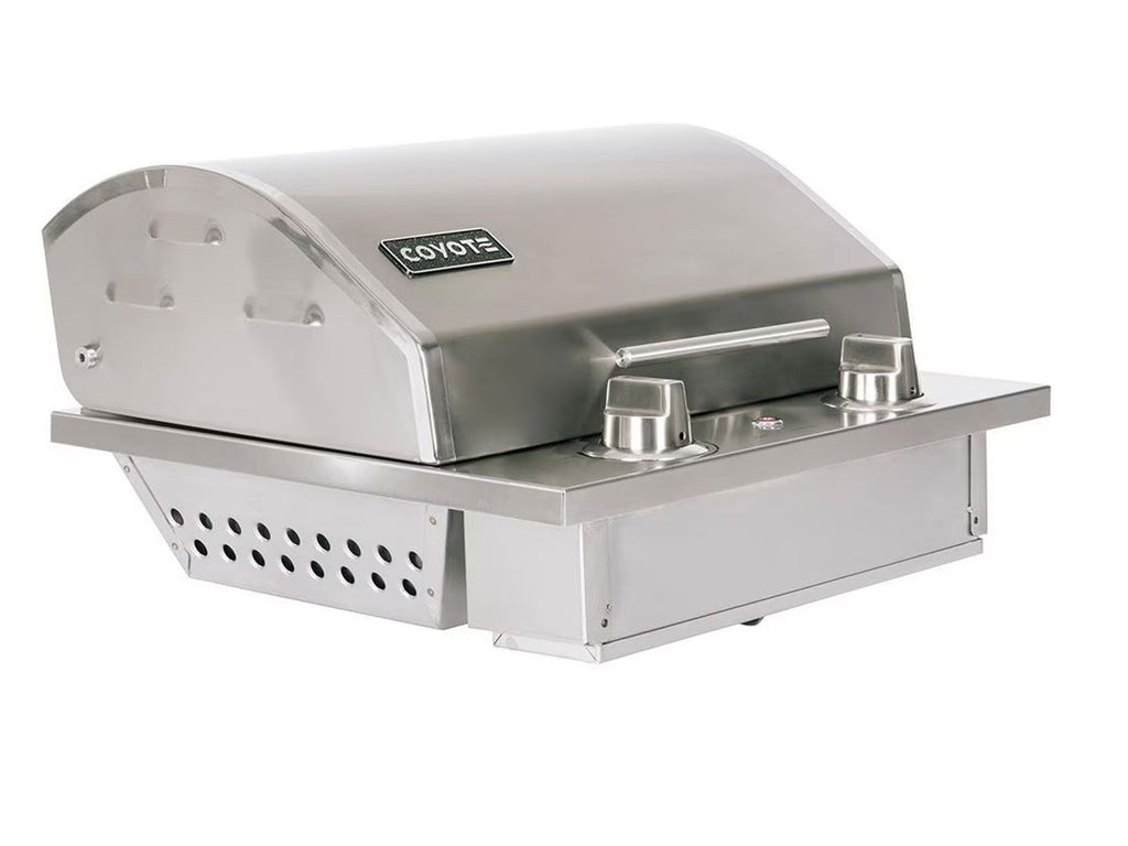 Parrilla eléctrica portátil Coyote de 18 pulgadas y 1300 vatios 