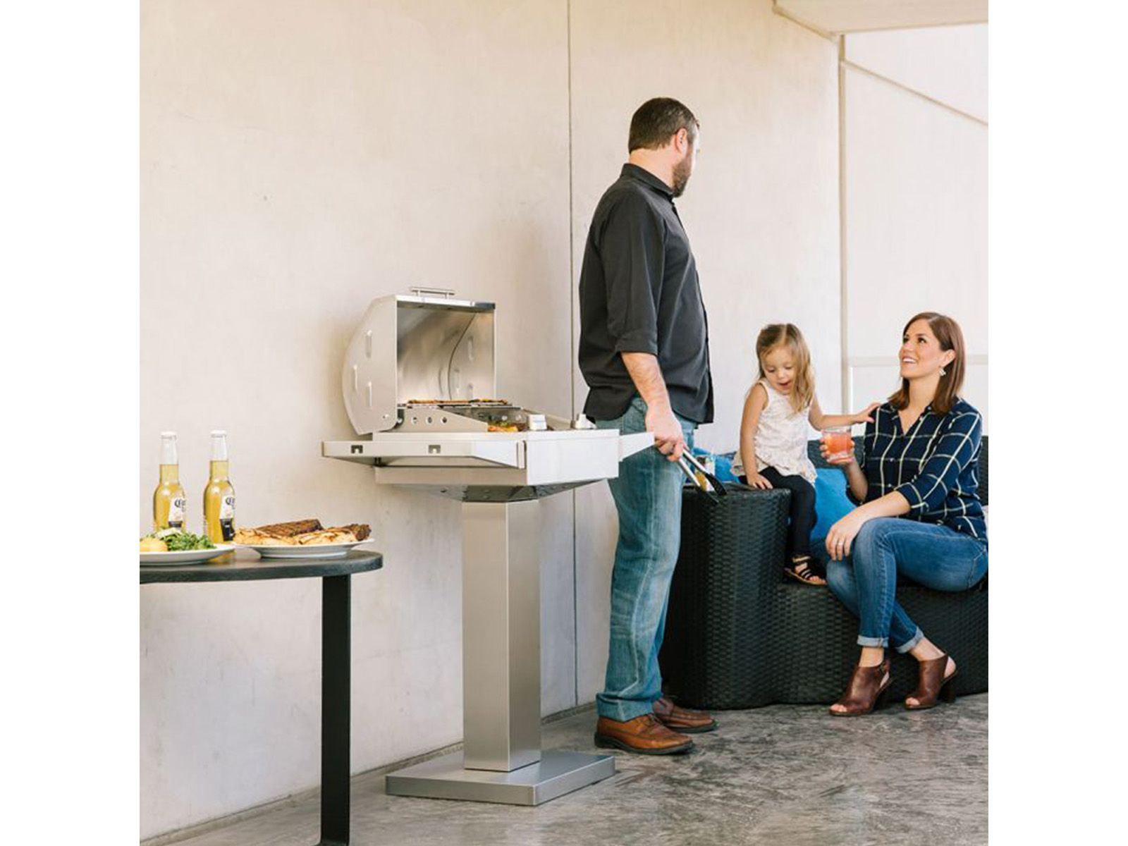 coyote portable electric grill pedestal