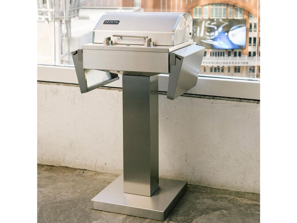 coyote portable electric grill pedestal