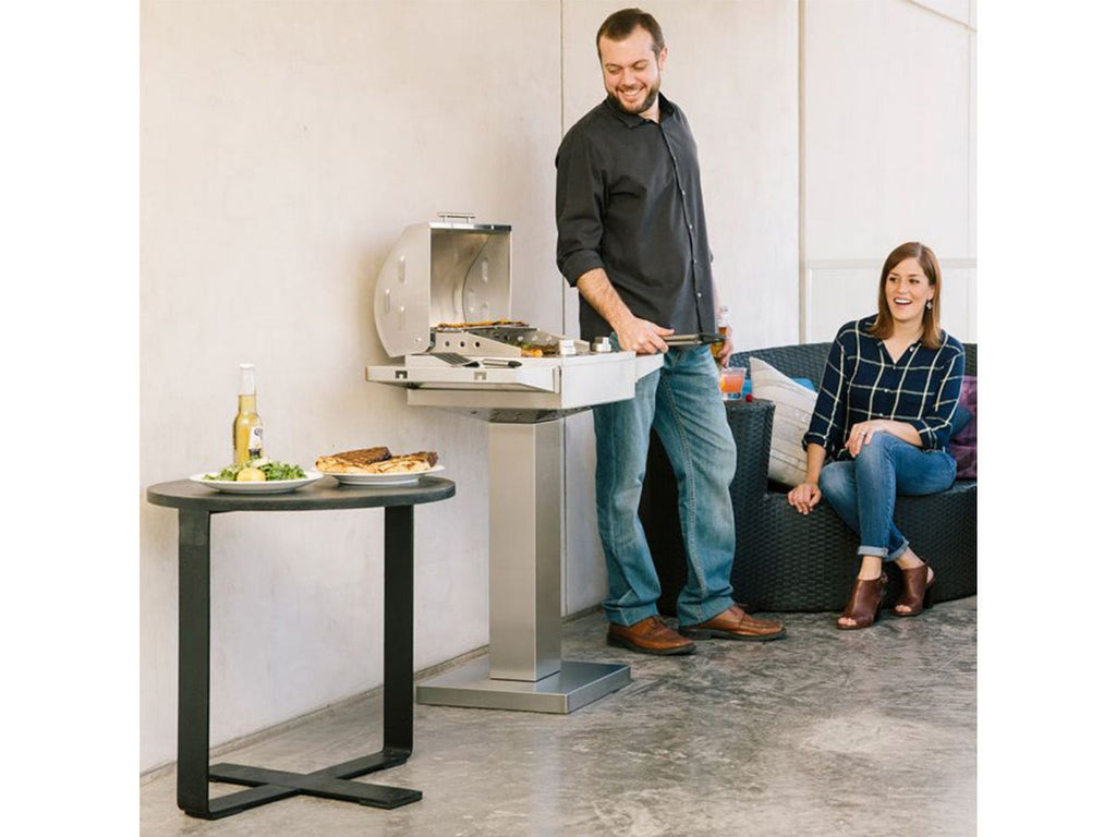 coyote portable electric grill pedestal