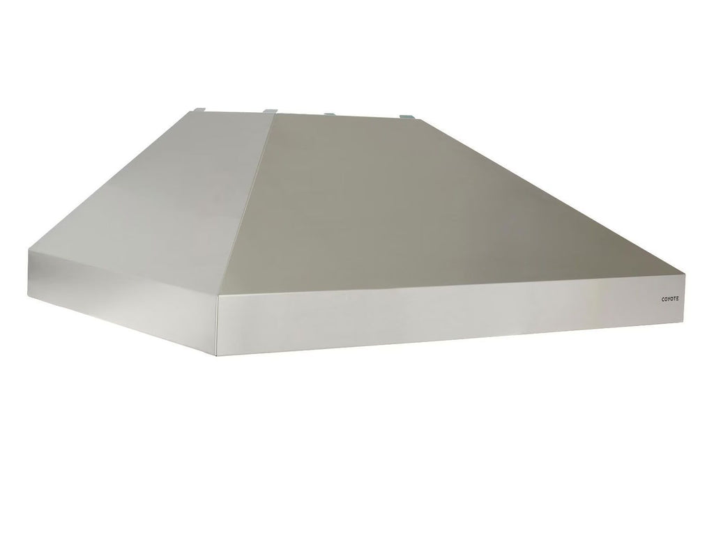 Campana extractora exterior de acero inoxidable Coyote de 42 pulgadas con motor soplador interno de 1200 cfm 