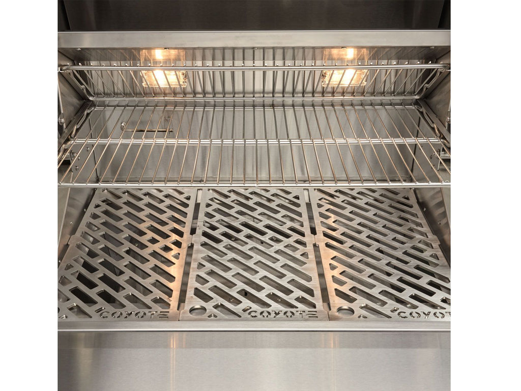 coyote next-gen 28-inch pellet grill with cart