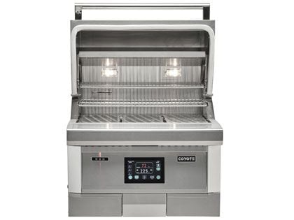 Parrilla de pellets empotrada de última generación Coyote de 28 pulgadas 