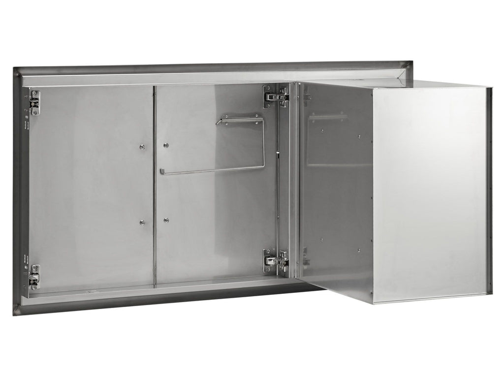 Combinación de puerta y cajón de acceso doble Coyote de 45 pulgadas 
