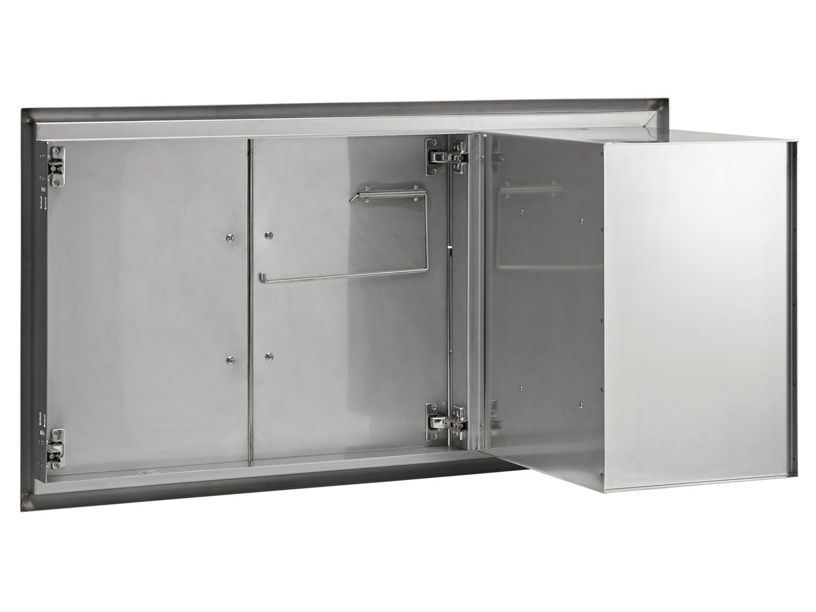 Combinación de puerta y cajón de acceso doble Coyote de 45 pulgadas 