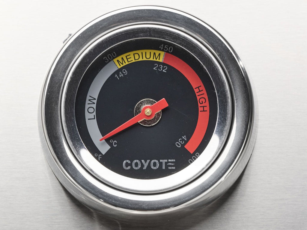 Parrilla de gas empotrada Coyote C-Series de 34 pulgadas y 3 quemadores 