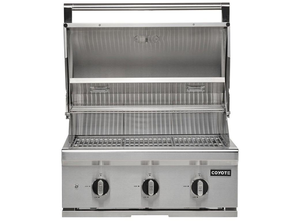 Coyote C-Series 30-inch 3-burner built-in gas grill