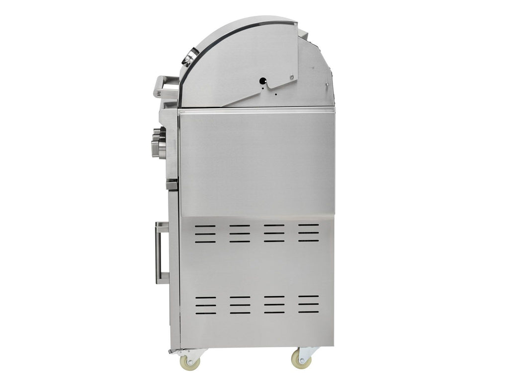 Parrilla a gas Coyote Serie C de 30 pulgadas y 3 quemadores en carrito 