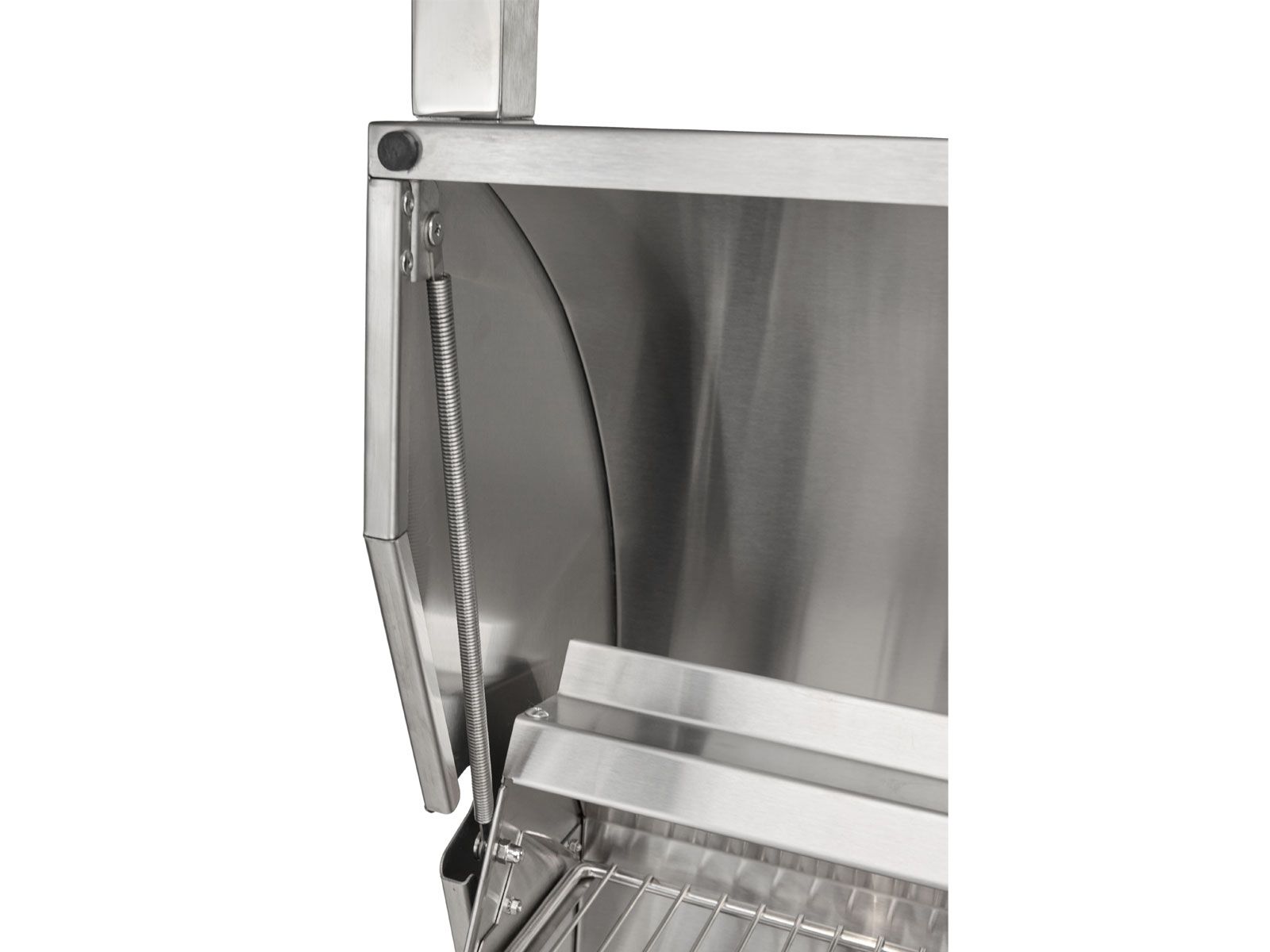 Parrilla de gas independiente Coyote CL-Series de 36 pulgadas y 4 quemadores en carrito 