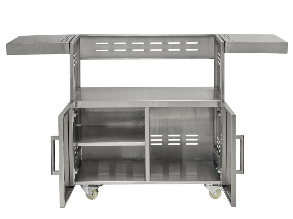 coyote grill cart for 36-inch stainless steel charcoal grill