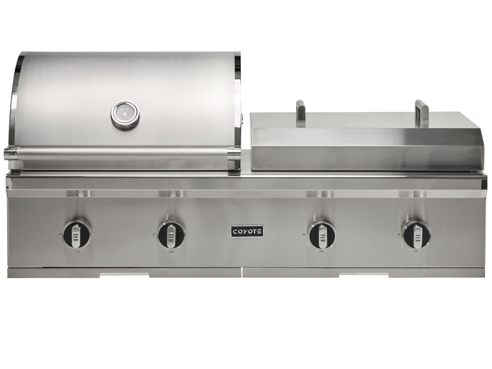 Coyote 50-inch Built-in Gas Grill & Griddle Combo