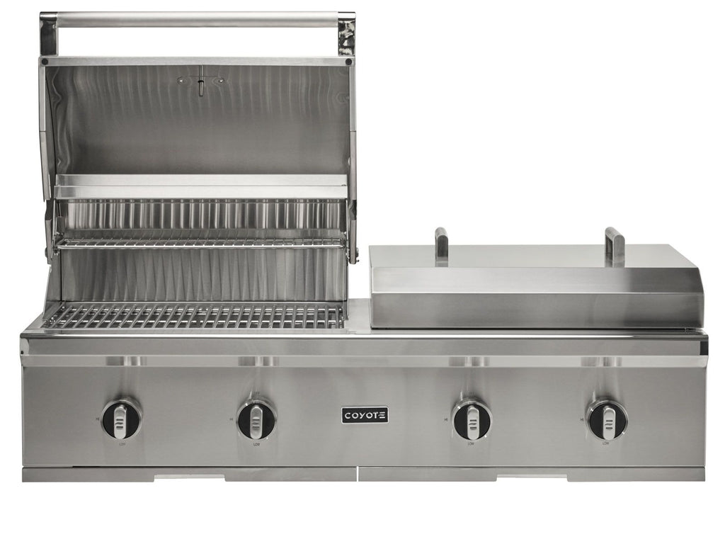 Coyote 50-inch Built-in Gas Grill & Griddle Combo