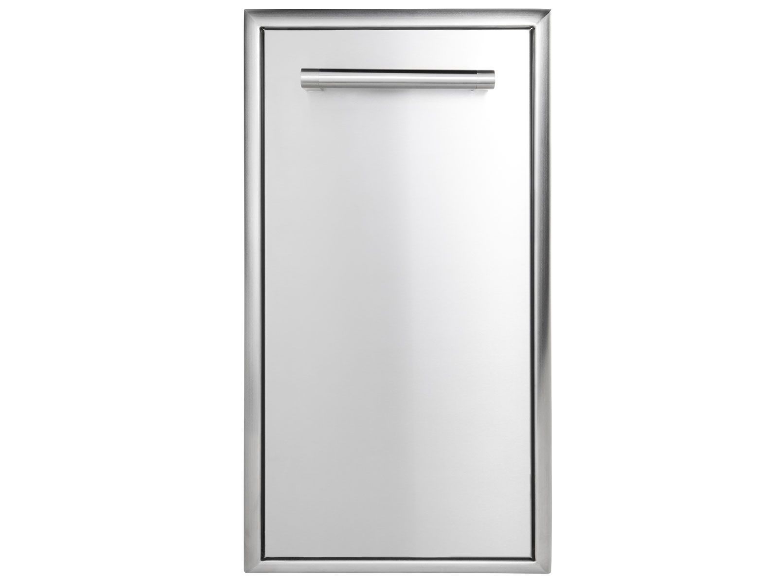 Isla de cocina al aire libre Haven de 1.8 m con parrilla Coyote Serie C de 76 cm, puerta de doble acceso y centro de basura - Gris puerto