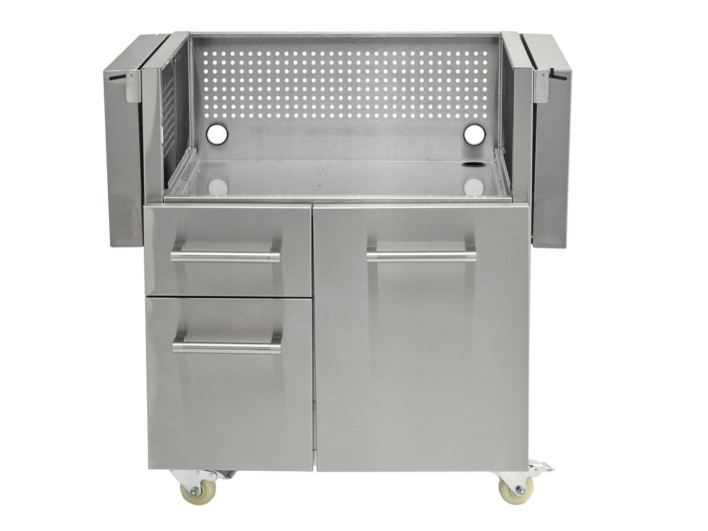 coyote grill cart for 30-inch gas flat top