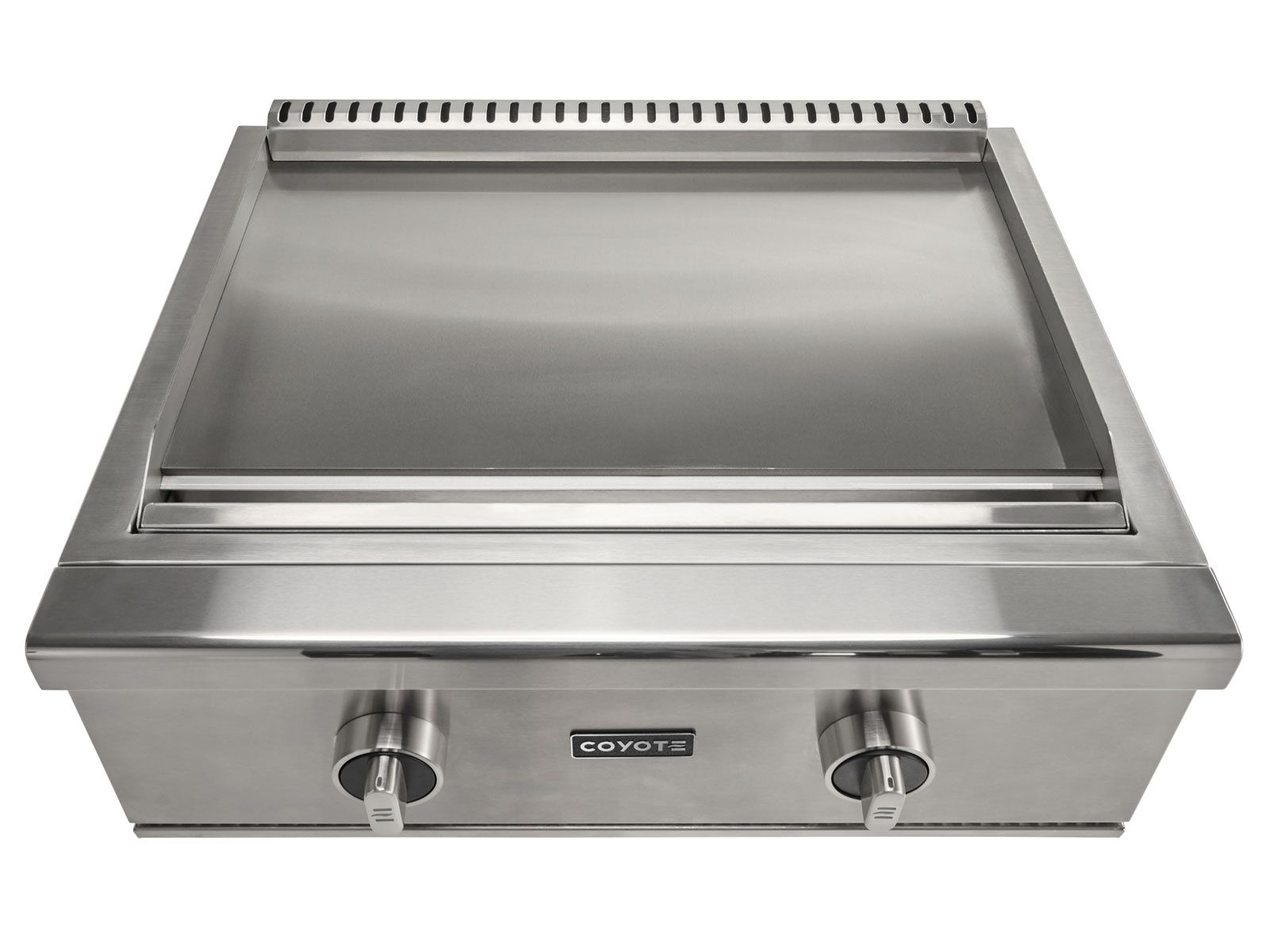 Parrilla de gas empotrada de superficie plana Coyote de 30 pulgadas 