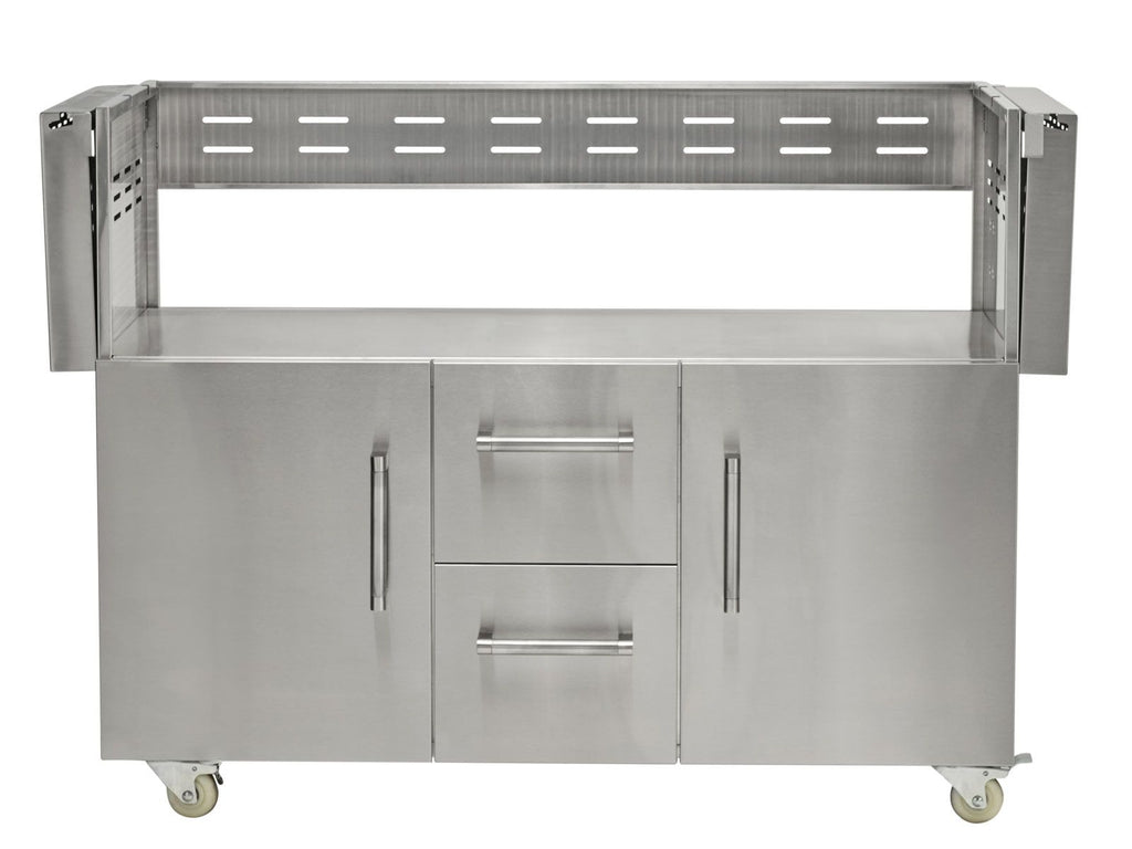 Carrito de parrilla Coyote para parrillas híbridas o combinadas de 50 pulgadas 