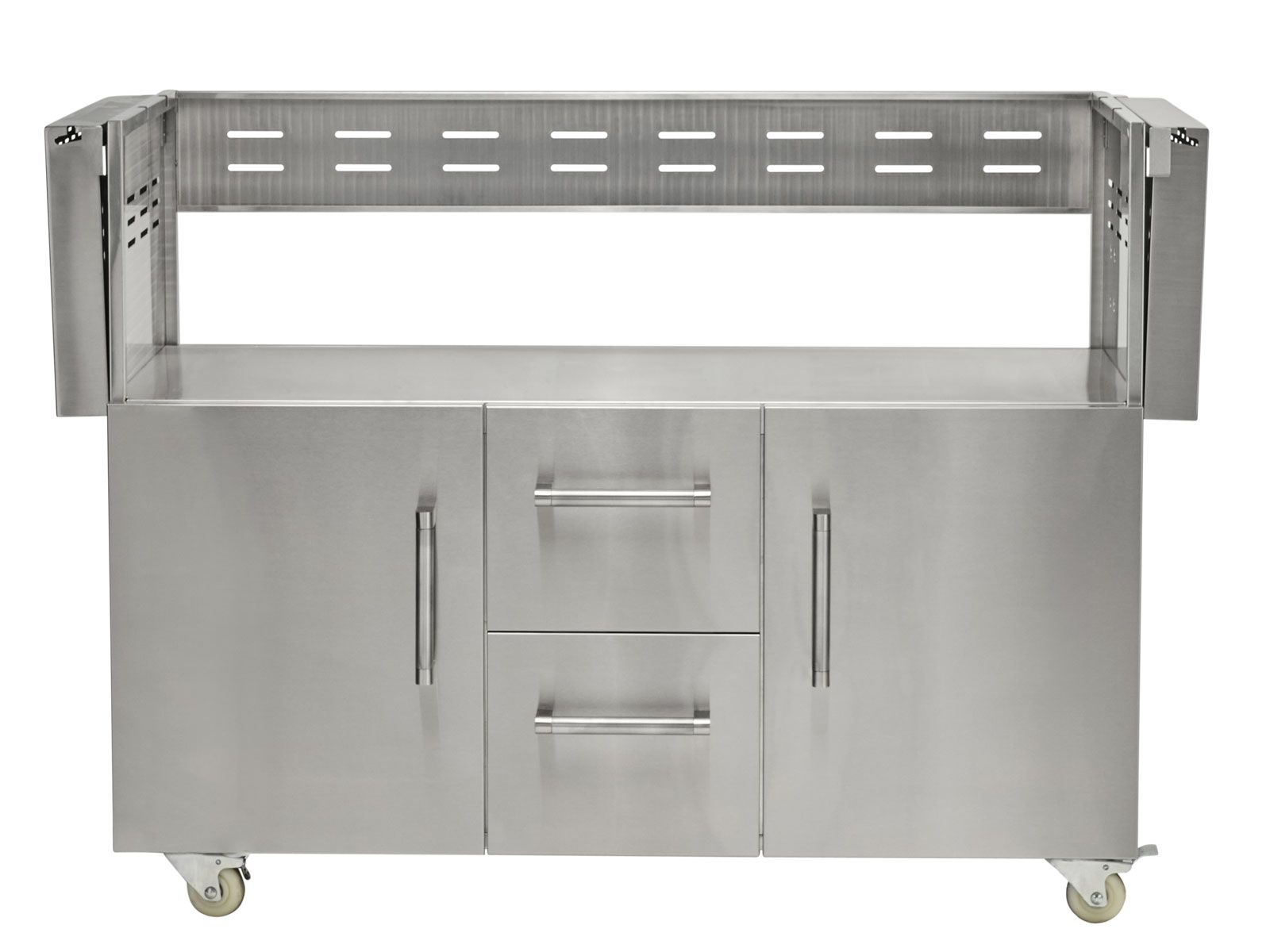 Carrito de parrilla Coyote para parrillas híbridas o combinadas de 50 pulgadas 