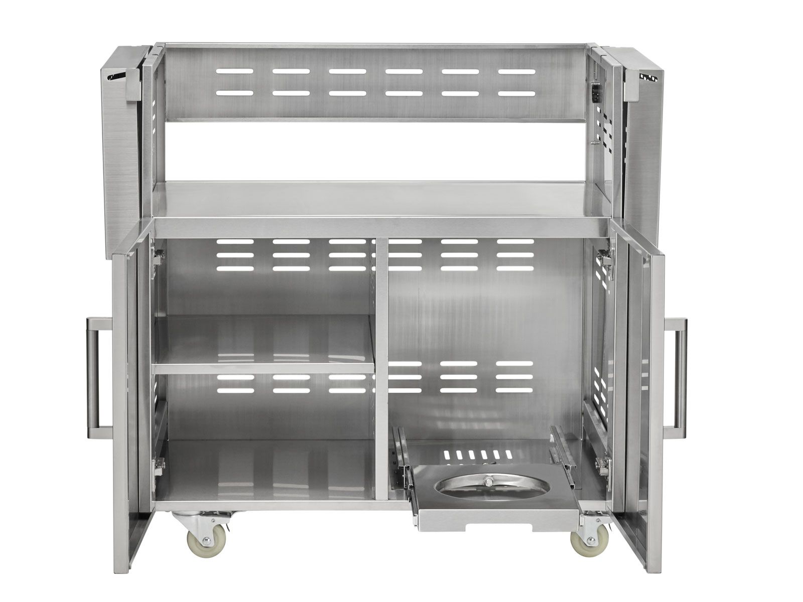 Carrito de parrilla Coyote para parrillas a gas de las series CL y SL de 36 pulgadas 