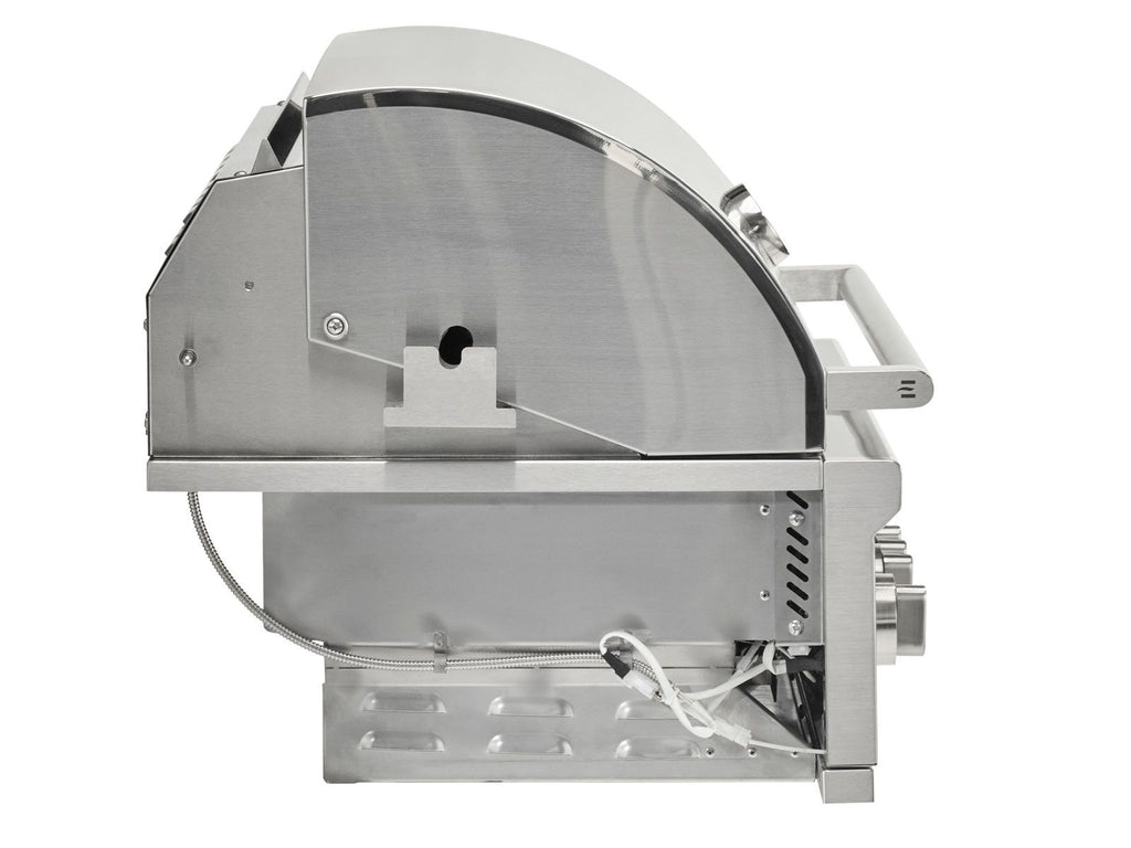 Parrilla a gas Coyote de 3 piezas, serie SL, de 42 pulgadas y 6 quemadores, paquete de cocina para exteriores con briquetas de cerámica, quemador para sellar, quemador trasero infrarrojo y kit de asador. 