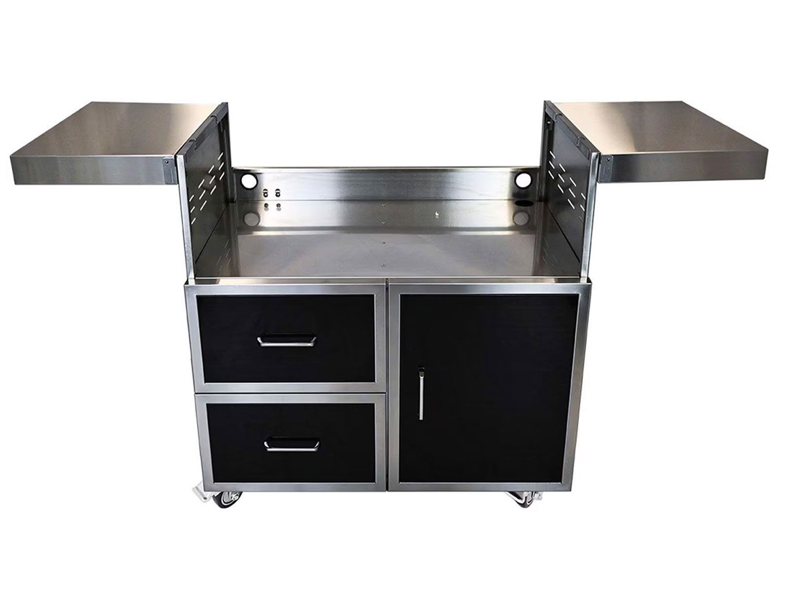 Wildfire Black 304 Stainless Steel 30-Inch Griddle Cart