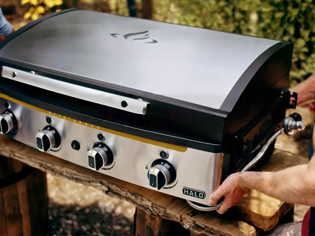 Halo Elite4B Outdoor 4 Burner Griddle