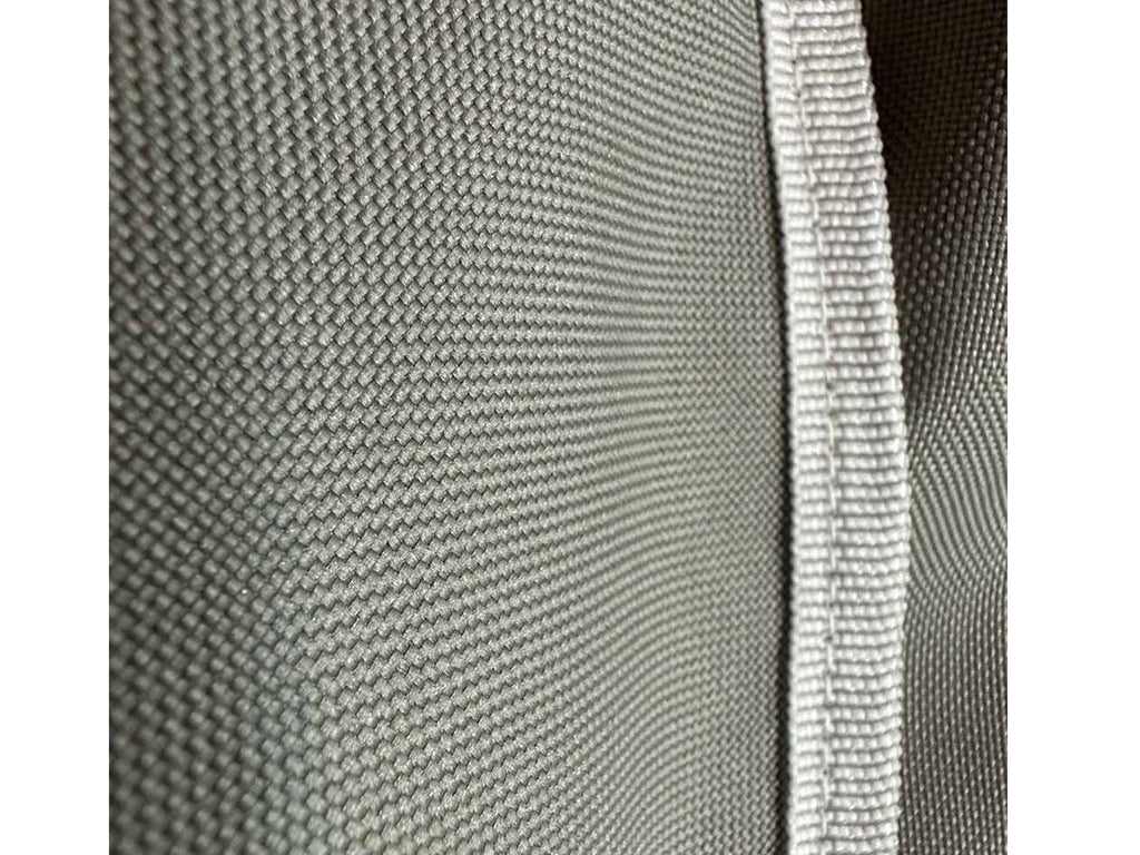 Funda de vinilo gris claro Coyote para parrilla de pellets empotrada de 28 pulgadas 