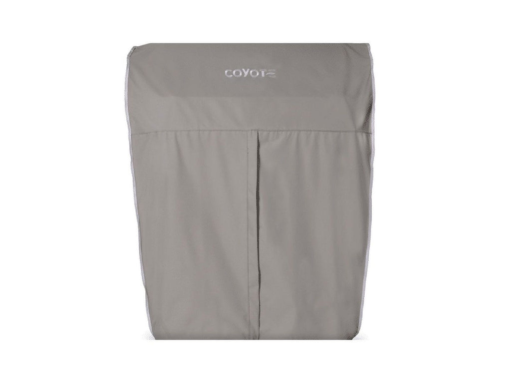 Funda de vinilo gris claro Coyote para parrilla independiente híbrida de 50 pulgadas 