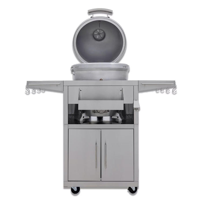 Blaze 20-Inch Cast Aluminum Freestanding Kamado Grill (BLZ-20-KAMADO)