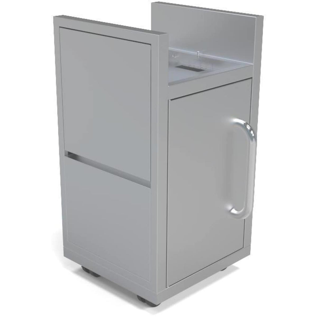 Le Griddle Stainless Steel Cart For 16-Inch Wee Griddle