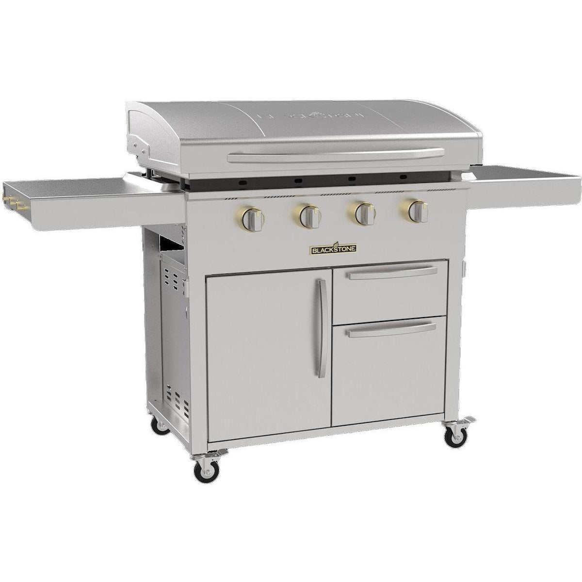 Blackstone Select 36-inch 4-Burner Freestanding Flat Top Propane Gas Griddle with Cabinet (6008)