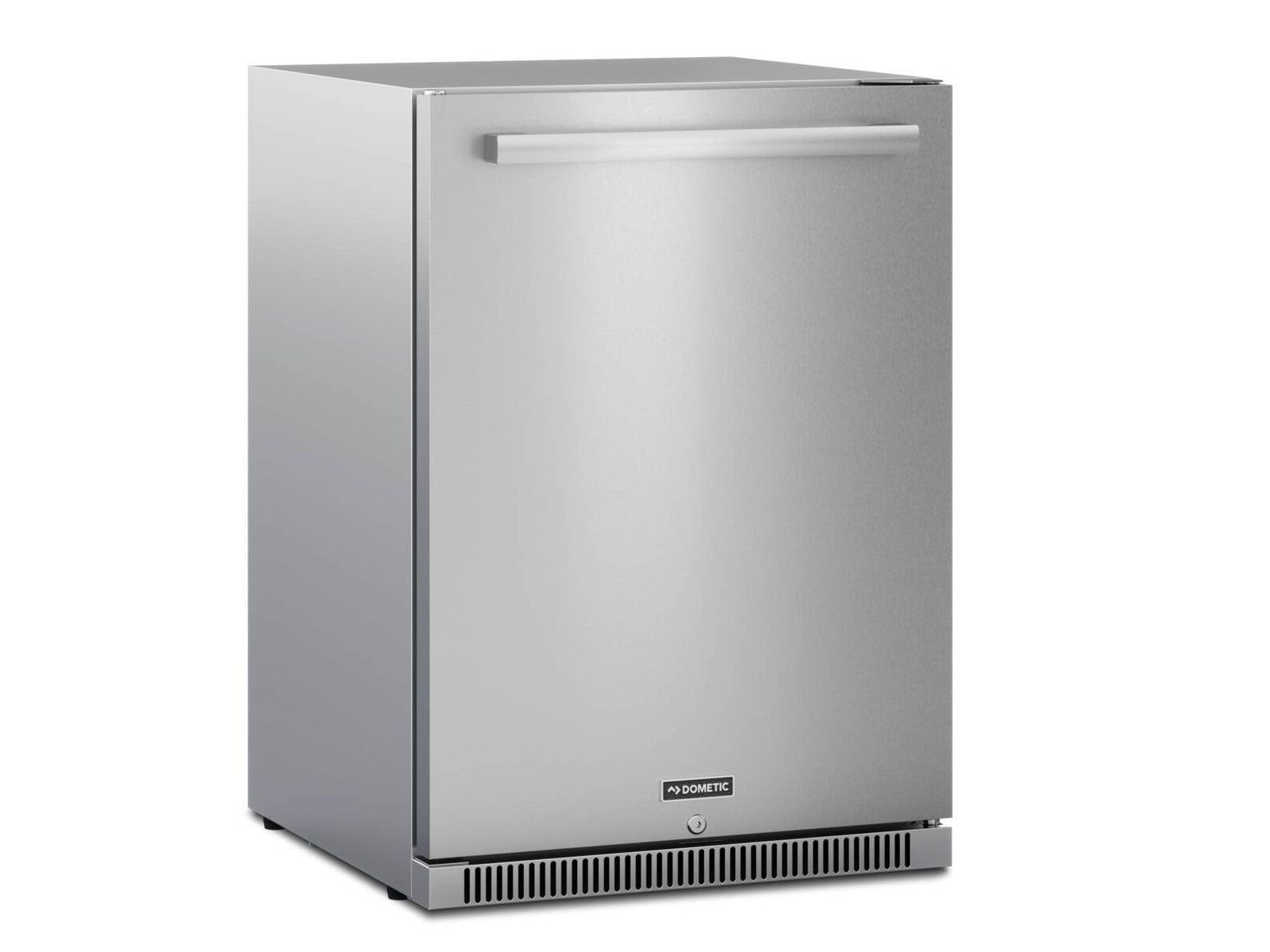 Isla de cocina exterior Challenger Designs de 1,9 m con parrilla a gas Delta Heat de 81 cm y refrigerador Dometic de 61 cm 