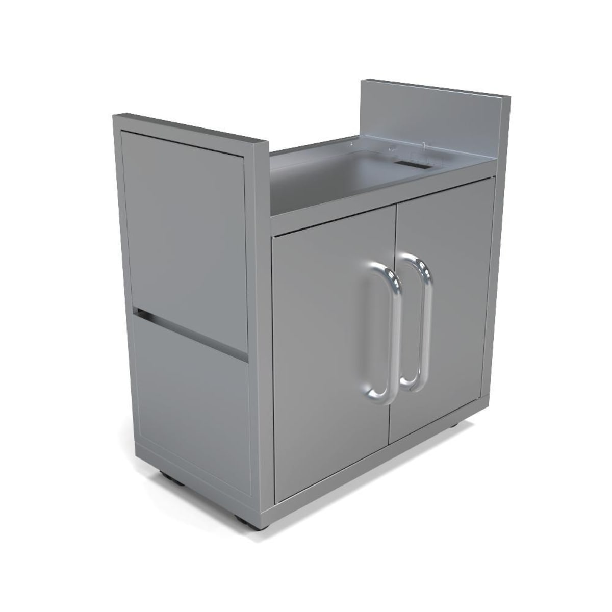 Le Griddle Stainless Steel Cart For 30-Inch Original Griddle