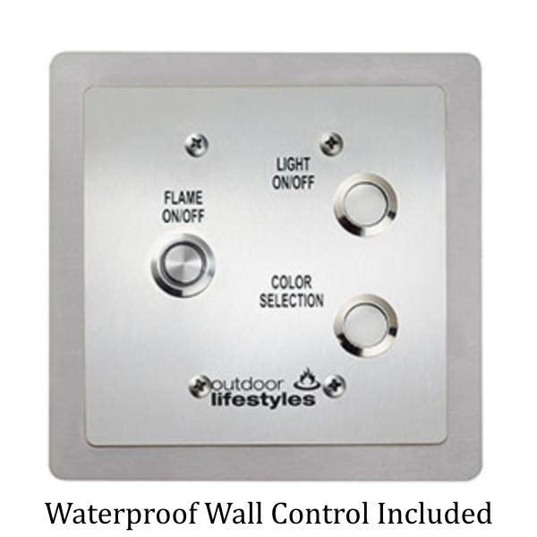 Lanai 48" Outdoor Linear Gas Fireplace by Majestic