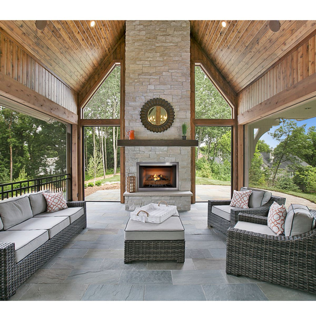 Chimenea de gas para exteriores Vesper de 36" de Majestic 