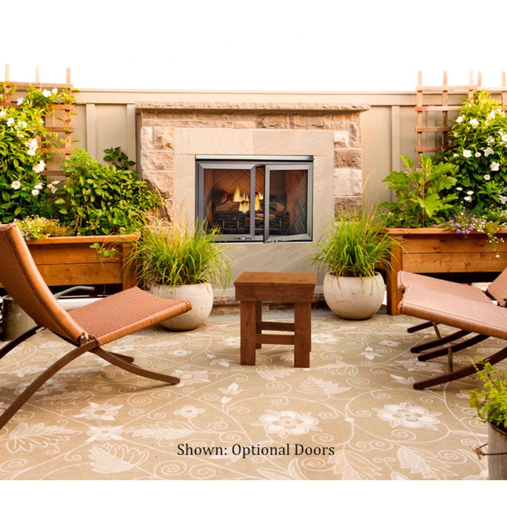 Chimenea de gas para exteriores Vesper de 36" de Majestic 