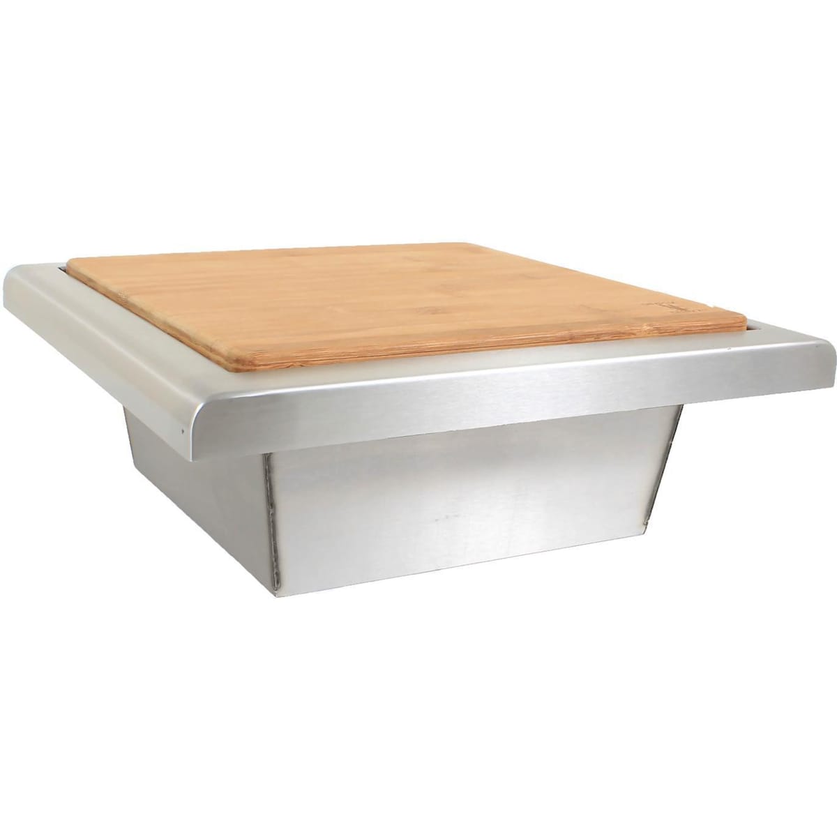 Blaze 15-Inch Stainless Steel Trash Chute With Cutting Board
