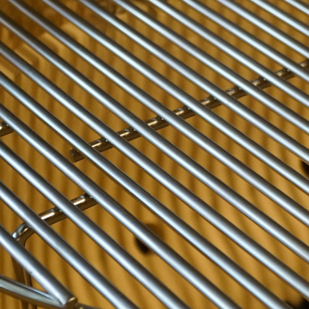 Primo Oval Junior Ceramic Kamado Charcoal Grill On Steel Cart With Side Shelves