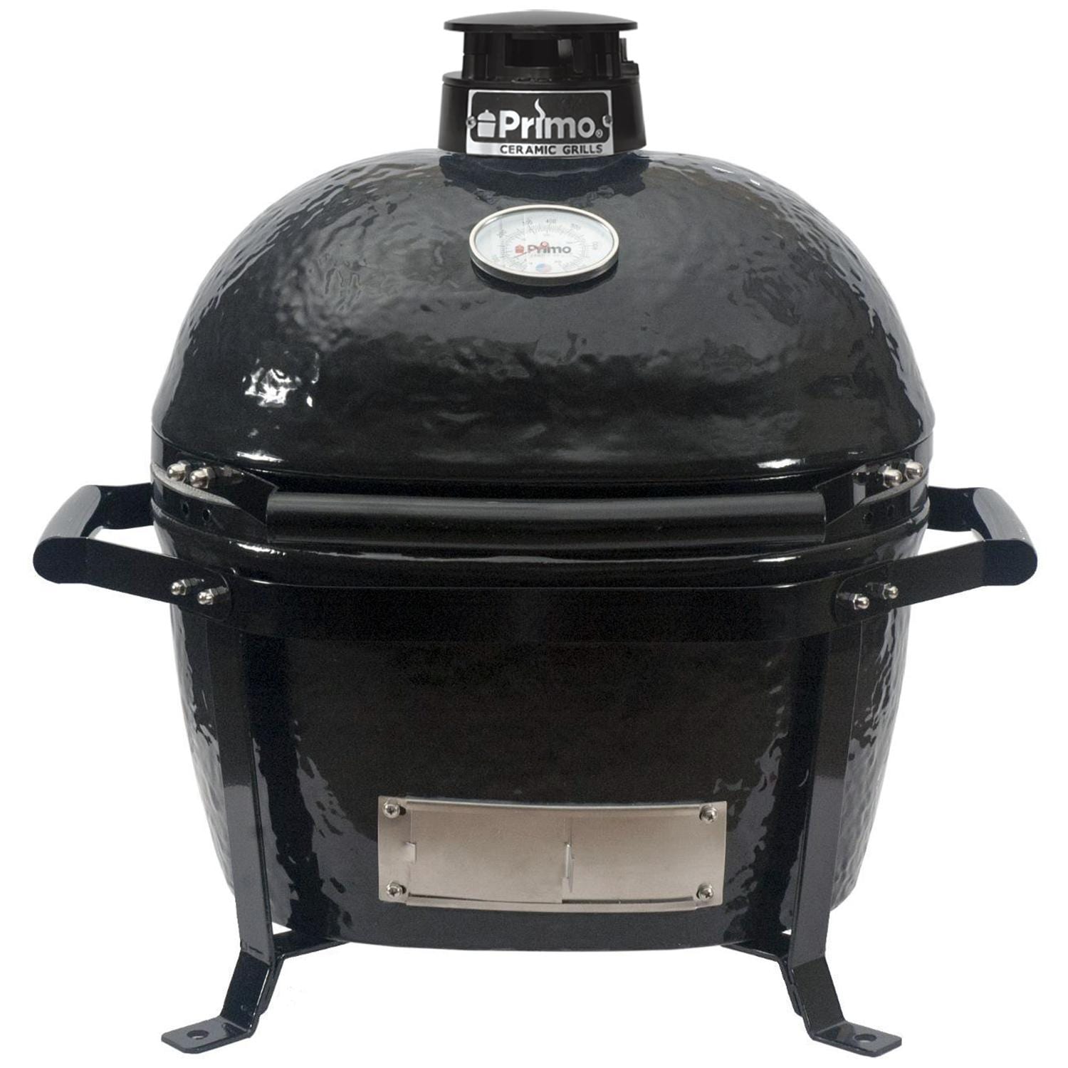 Primo Oval Junior 200 Ceramic Kamado Grill with Steel Cart