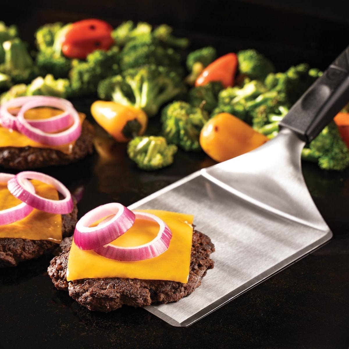 Blackstone Select 28 Inch Griddle W/ Cabinet, Hamburger & Cleaning Kit (6009 + Accessories)