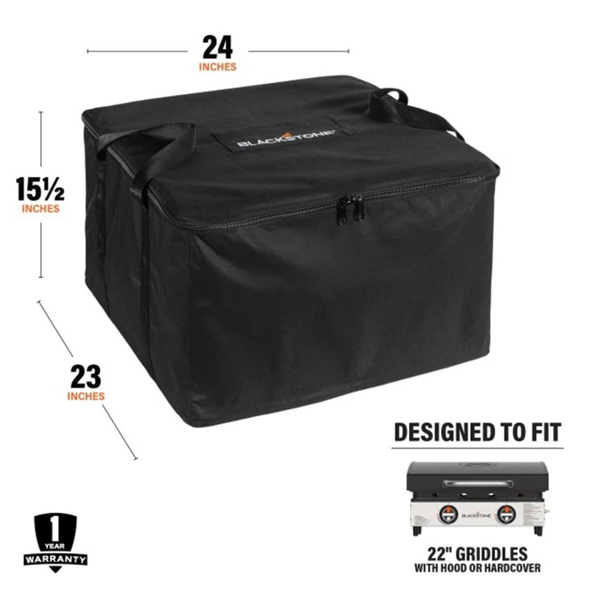Blackstone 22-Inch Tabletop Griddle Carry Bag W/ Adjustable Strap - 5510