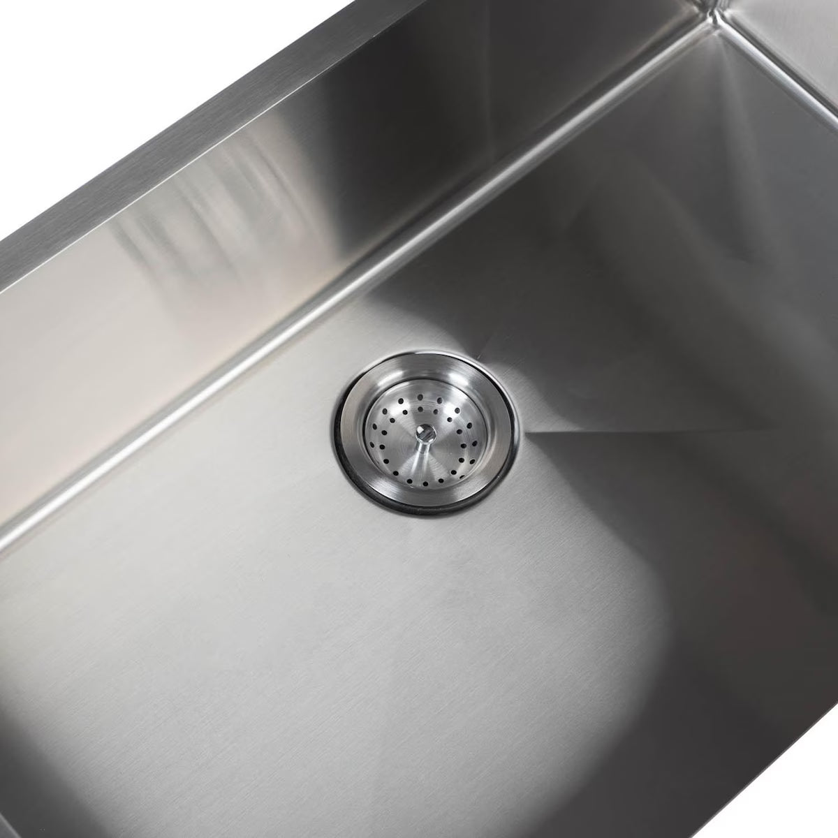 33 X 22 Outdoor Rated Stainless Steel Farmhouse Curved Apron-Front Single Basin Sink W/ Strainer & Grid