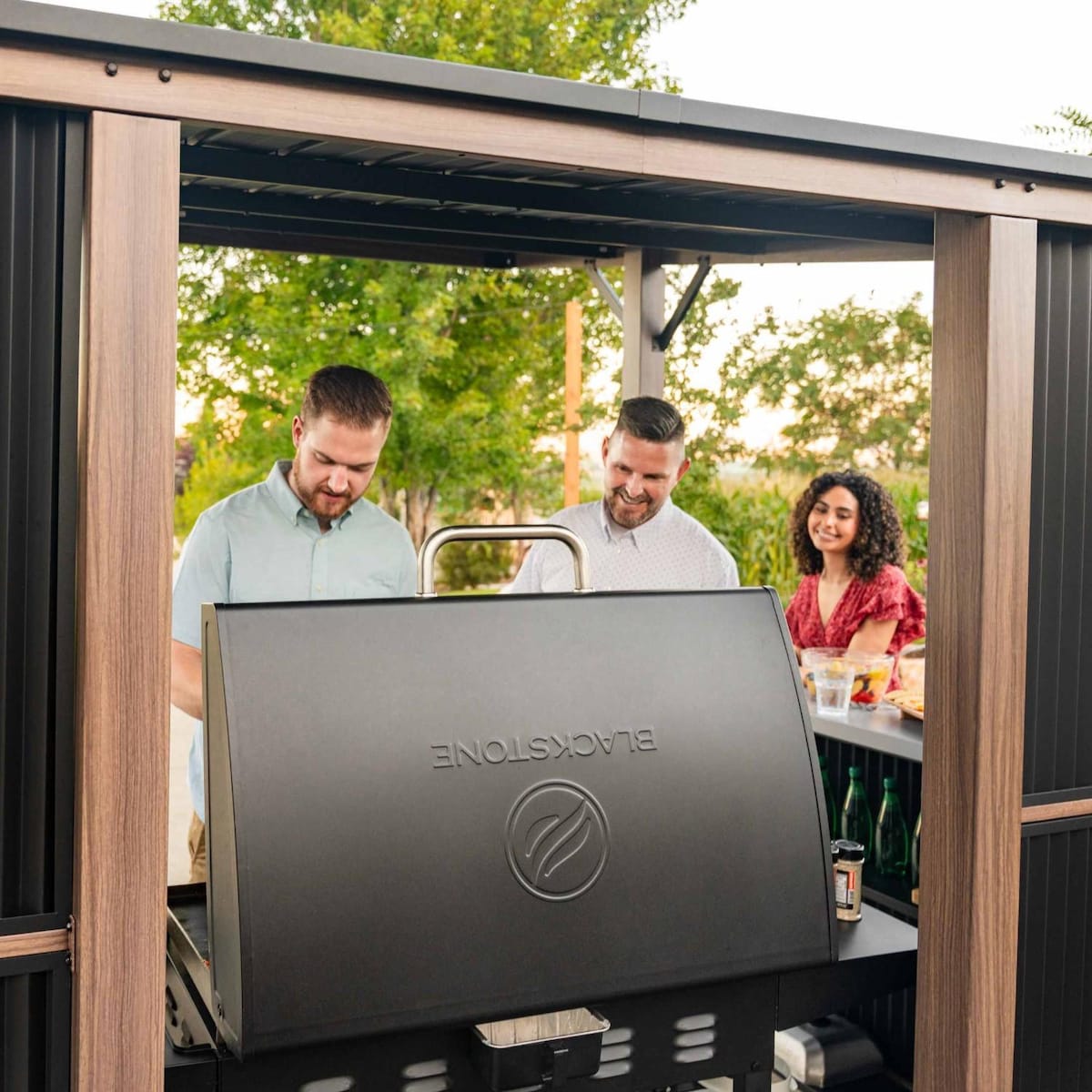 Blackstone 10 x 10-Foot Bar and Griddle/Grill Pavilion
