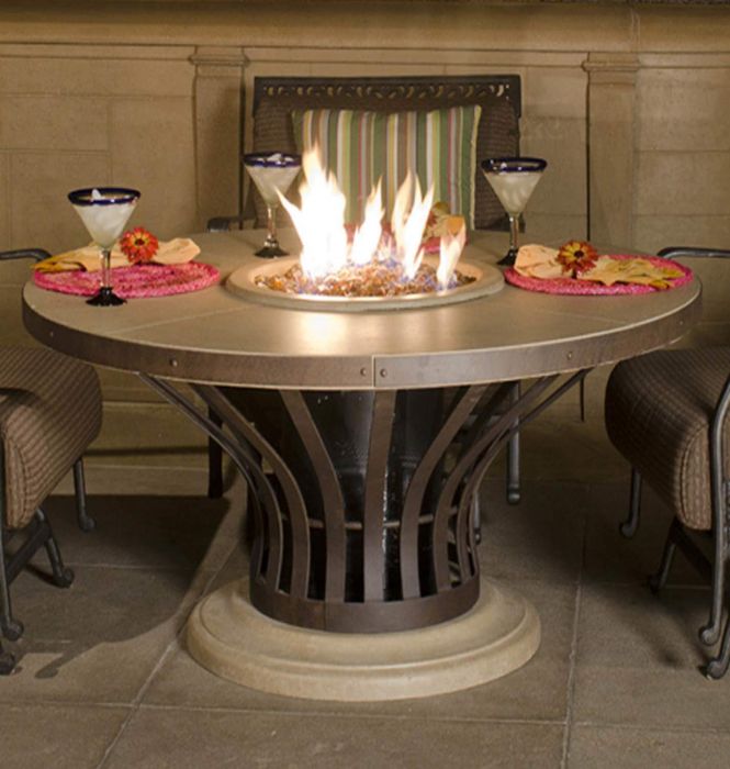 American Fyre Designs 775 Fiesta 54-Inch Fire Table