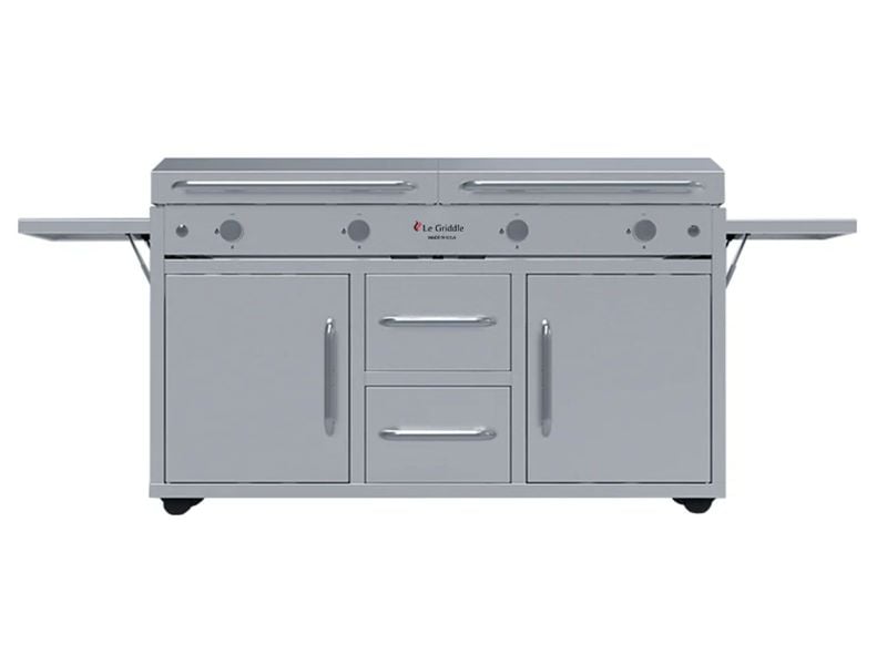 Le Griddle The Grand Texan 60-Inch 4-Burner Freestanding Gas Griddle