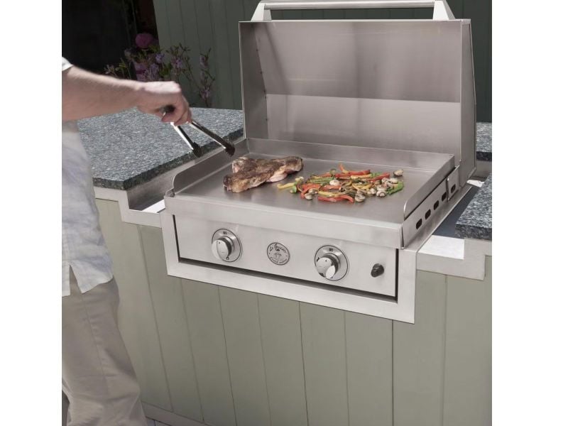 Le Griddle The Ranch Hand 30-Inch 2-Burner Built-In / Countertop Gas Griddle