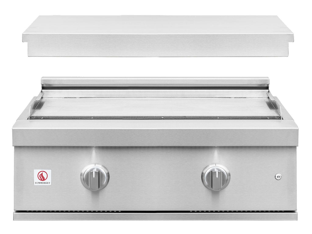 Summerset Pro Series 30-Inch Built-In Stainless Steel Griddle (GRIDPRO)