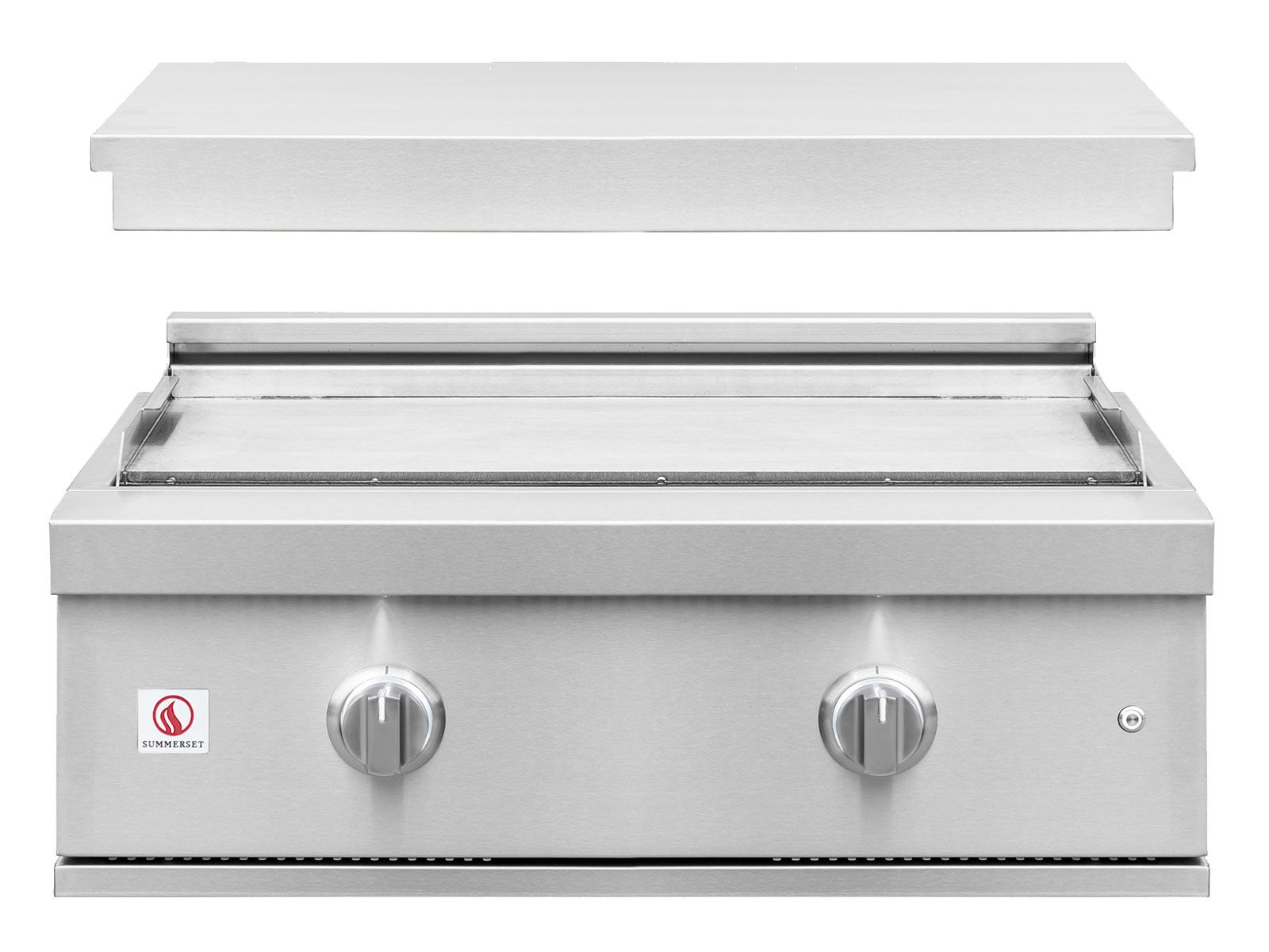 Summerset Pro Series 30-Inch Built-In Stainless Steel Griddle (GRIDPRO)