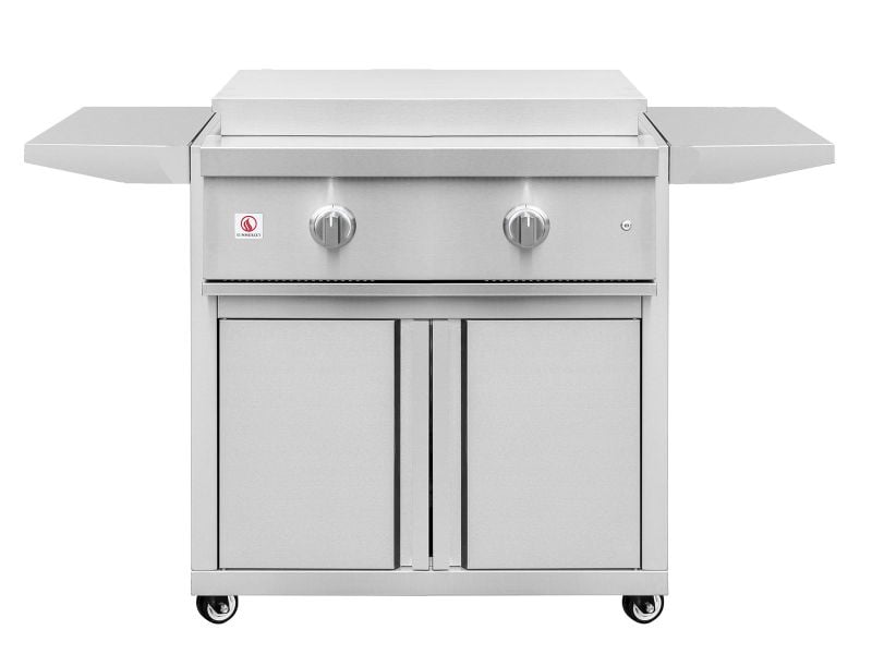 Summerset Pro Series 30-Inch Freestanding Stainless Steel Griddle (GRIDPRO+CART)