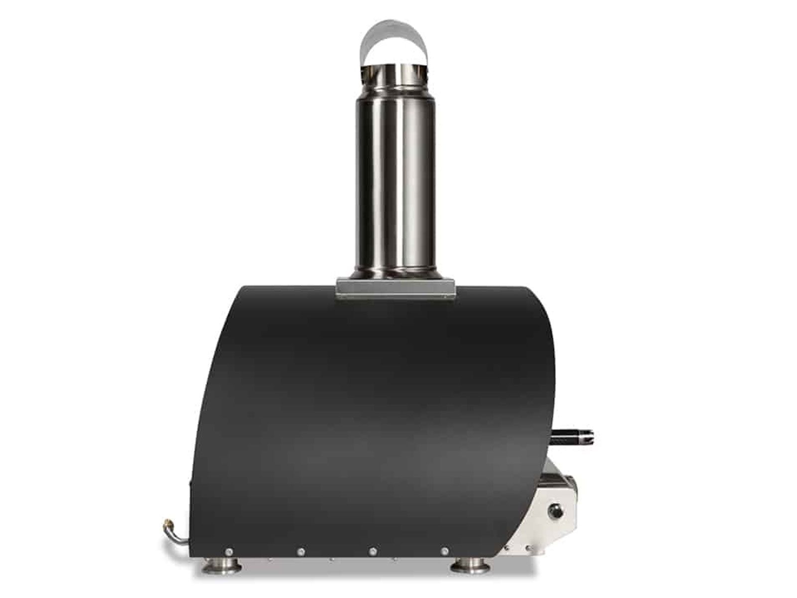 coyote 30-inch hybrid multi-fuel outdoor pizza oven - black