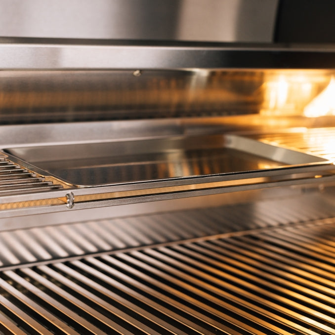 TrueFlame Built-In Grill: Premium Stainless Steel Cooking Power